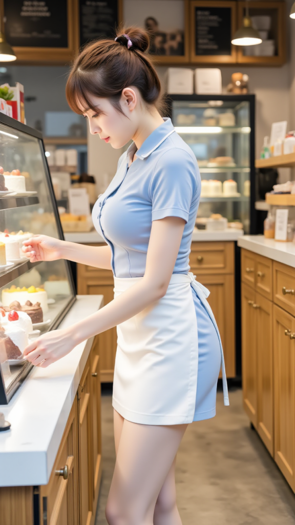 图片[1]-【腾讯混元LoRA】蛋糕店的美女员工_文生视频_起号独立IP-G站- AI精品资源站