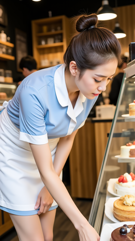 图片[2]-【腾讯混元LoRA】蛋糕店的美女员工_文生视频_起号独立IP-G站- AI精品资源站