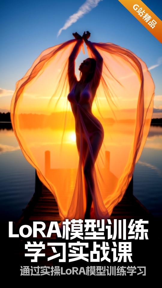 一周内掌握LoRA训练能力，打开AI创作的黄金密钥，实现创作自由与商业价值双赢-G站- AI精品资源站