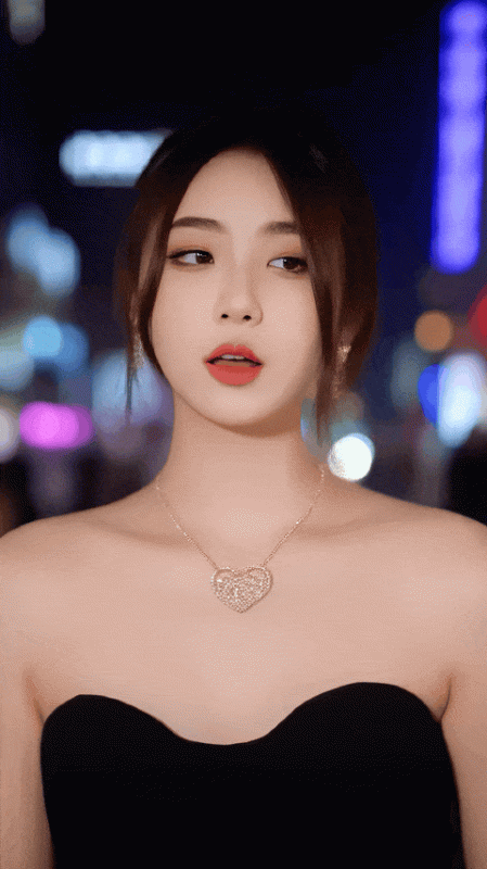 腾讯混元_LoRA_吐舌头的美女（会员免费下载）-G站- AI精品资源站