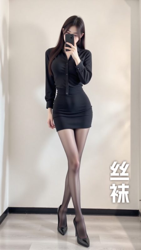 Flux_LoRA_丝袜美腿对镜不露脸自拍-G站- AI精品资源站