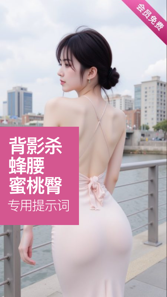 30组背影杀之美背&蜜桃臀专用提示词(免费)-G站- AI精品资源站