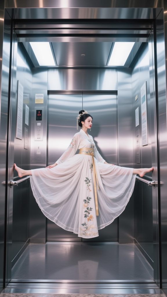 图片[6]-LoRA_Flux_古装汉服美女电梯叉腿-G站- AI精品资源站