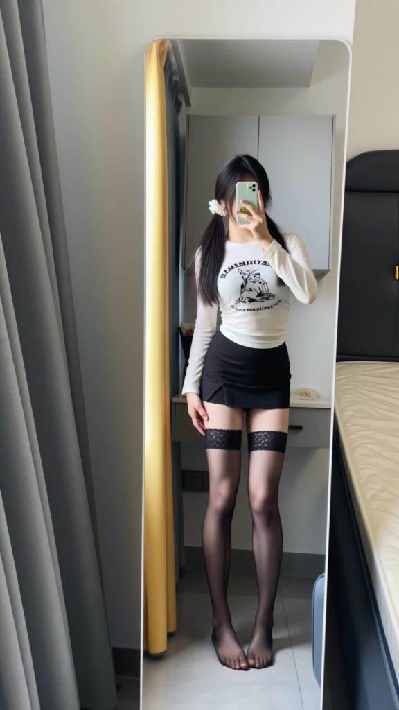 图片[3]-LoRA_Flux_丝袜美女光脚自拍-G站- AI精品资源站