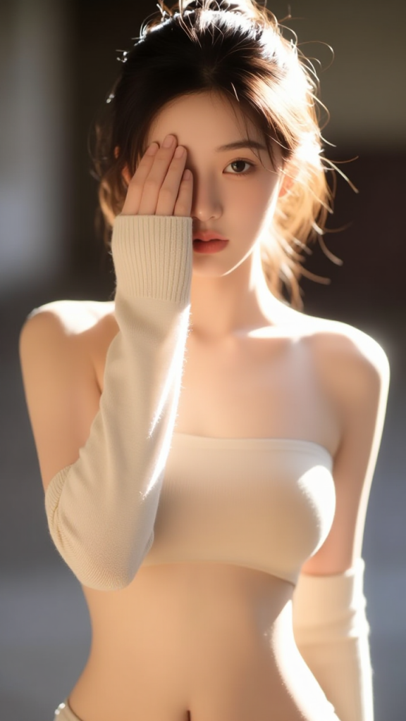 图片[2]-光影下的女孩-G站- AI精品资源站