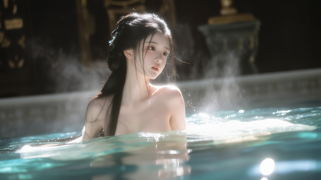 图片[2]-我不敢靠近，怕惊扰了这一池子的温柔，心跳跟着水里的光斑，晃个不停-G站- AI精品资源站