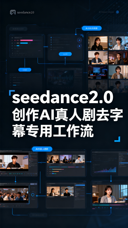 AI真人剧专用Seedance2.0视频去字幕工作流（钻石会员免费）-G站- AI精品资源站