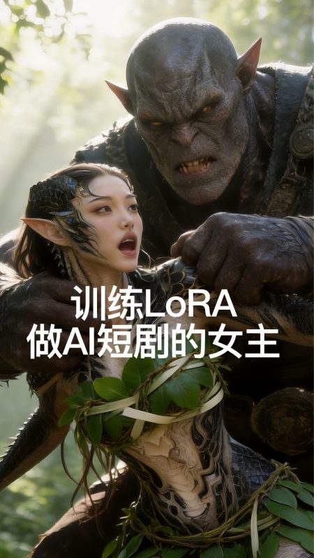 AI短剧特殊女主解决方案——训练LoRA模型-G站- AI精品资源站