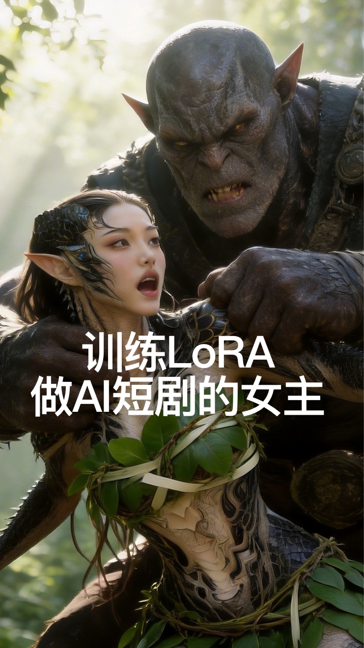 AI短剧特殊女主解决方案——训练LoRA模型-G站- AI精品资源站