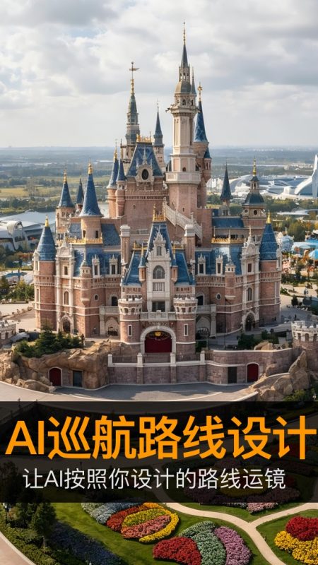 让AI按照你设计的路线运镜，轻松实现可控航拍-G站- AI精品资源站